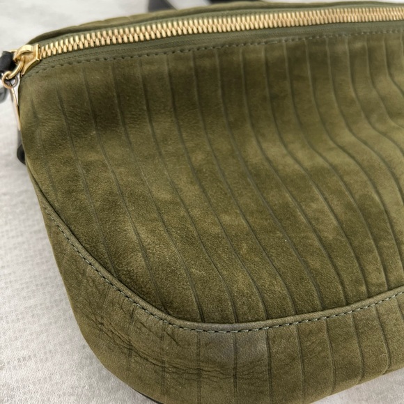 Clare V Olive Green Suede Fanny Pack - Picture 4 of 10